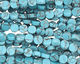 Howlite Turquoise Puff Coin 5mm