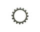 C-Koop Enameled Metal Steel Gray Open Gear 19mm