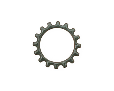 C-Koop Enameled Metal Steel Gray Open Gear 19mm
