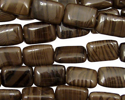 Antique Jasper Thin Pillow 12x8mm