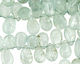 Aquamarine Flat Teardrop 7-9x9-13mm