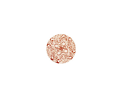 Lillypilly Bronze Geometrics Anodized Aluminum Disc 11mm, 24 gauge