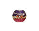 Grace Lampwork Pink & Purple Lentil 14x14mm