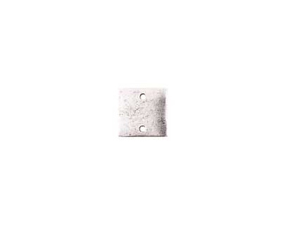 Nunn Design Antique Silver (plated) Flat Mini Square Tag Link 13mm