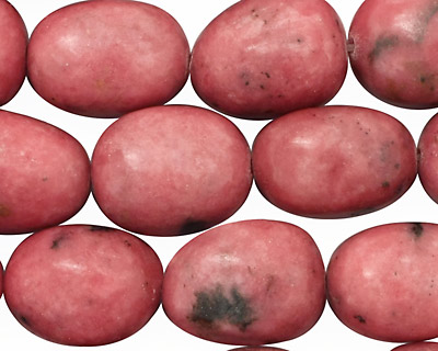 Rhodonite Tumbled Nugget 16-18x11-14mm