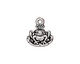 TierraCast Antique Silver (plated) Frog Prince Charm 15x16mm