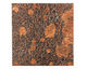 Lillypilly Mottled Pebbles Embossed Patina Copper Sheet 3"x3", 36 gauge