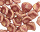 Czech Glass Luster Mauve 3 Petal Bellflower 9x11mm