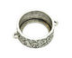 Nunn Design Antique Silver (plated) Large Circle Open Bezel Link 30x24mm