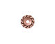 TierraCast Antique Copper (plated) Large Hole Twisted Heishi 2x11mm