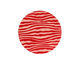 Lillypilly Red Zebra Anodized Aluminum Disc 25mm, 24 gauge