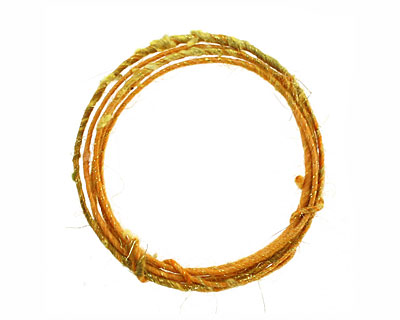 Saffron WoolyWire 24 gauge, 3 feet