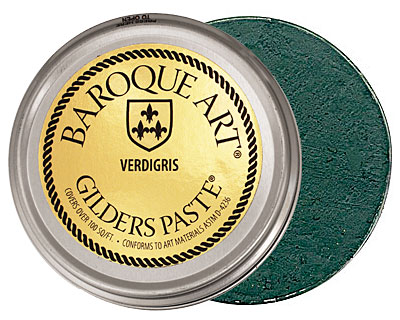 Verdigris Baroque Art Gilders Paste 4 oz.