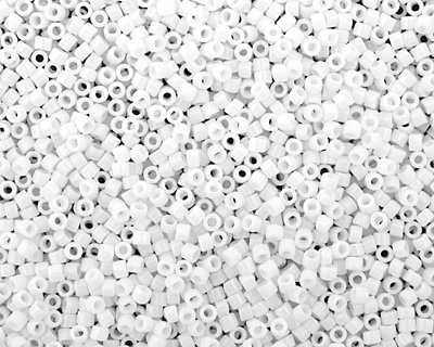 TOHO Opaque White Treasure #1 Seed Bead