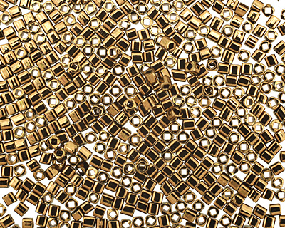TOHO Bronze Cube 1.5mm Seed Bead