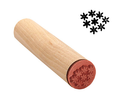 Forget Me Nots Mini Rubber Stamp 13x16mm