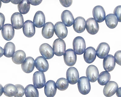 Sky Blue Dancing Drops 6.5-8mm