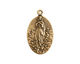 Nunn Design Antique Gold (plated) Guide Medallion 15x26mm