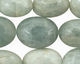 Aquamarine Flat Oval Graduated 12-24x9-28mm