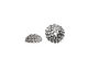 Nunn Design Antique Silver (plated) Urchin Bead Cap 5x12mm