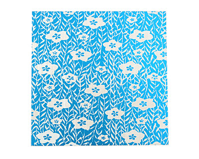 Lillypilly Turquoise Flower Garden Anodized Aluminum 3