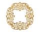 Brass Openwork Filigree 47mm