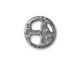 TierraCast Antique Pewter (plated) Tribuckle 18mm