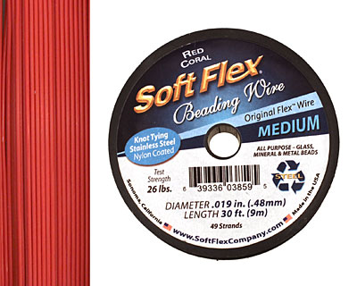 Soft Flex Red Coral .019