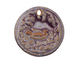 Kylie Parry Ceramic Purple Nesting Pendant 30mm