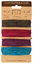 Shades of Party Hemp Twine 20 lb, 29.8 ft x 4 colors