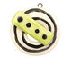 Jangles Ceramic Zebra/Wow Toggle Clasp 38-40x42-43mm, 35mm bar