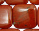 Red Jasper Puff Square 30mm