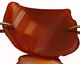 Orange Agate w/Rings Natural Edge Freeform Faceted Slab 35-58x26-49mm
