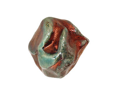 XAZ Raku Green Nugget 19-21mm