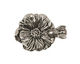 Green Girl Pewter Bee & Flower Clasp 23x30mm