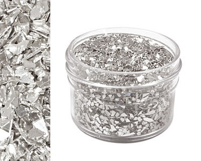 Silvery Moon Vintage Glass Glitter (Shards) 1 oz.