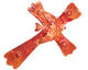 Patricia Healey Copper Cross w/ Peace Dove Pendant 46x65mm