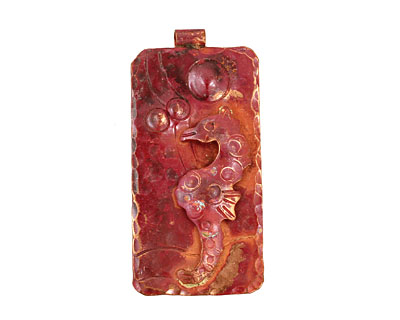 Patricia Healey Copper Seahorse Pendant 25x54mm