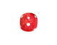 Jangles Ceramic Red/White Dotted Round 14-16mm