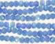 Czech Glass Aquamarine Sky Fire Polished Rondelle 4x5mm
