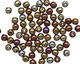 Czech Glass Iris Brown Round 4mm