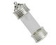 Nunn Design Sterling Silver (plated) Glass Keepsake Pendant 59x20mm