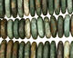 African Jade Disk Graduated 4x8-20mm