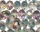 Green & Pink AB Crystal Faceted Rondelle 10mm