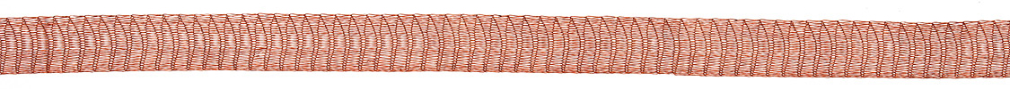 Artistic Wire Brown Mesh 10mm, 1 meter