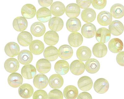 Czech Glass Jonquil AB Round 6mm