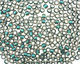 TOHO Crystal (with Metallic Teal Lining) Round 8/0 Seed Bead