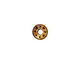 TierraCast Antique Gold (plated) Celestial Large Hole Bead 5x9mm