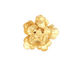 Ezel Findings Gold (plated) Flower Link 19x21mm