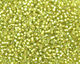 TOHO Rainbow Lime Green (with Frosted Silver Lining) Round 11/0 Seed Bead